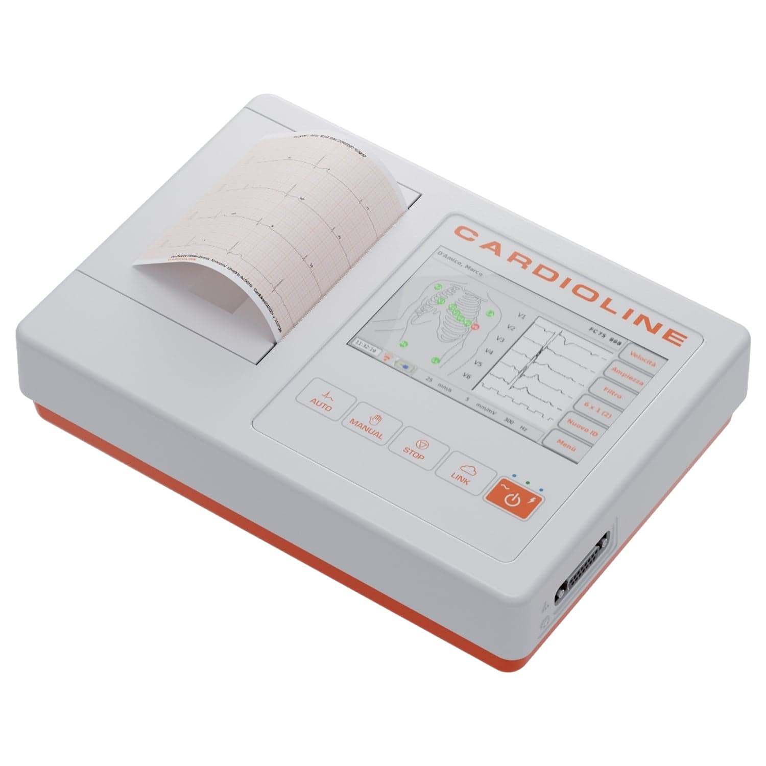 Electrocardiographe ECG Cardioline 200S (12 pistes)