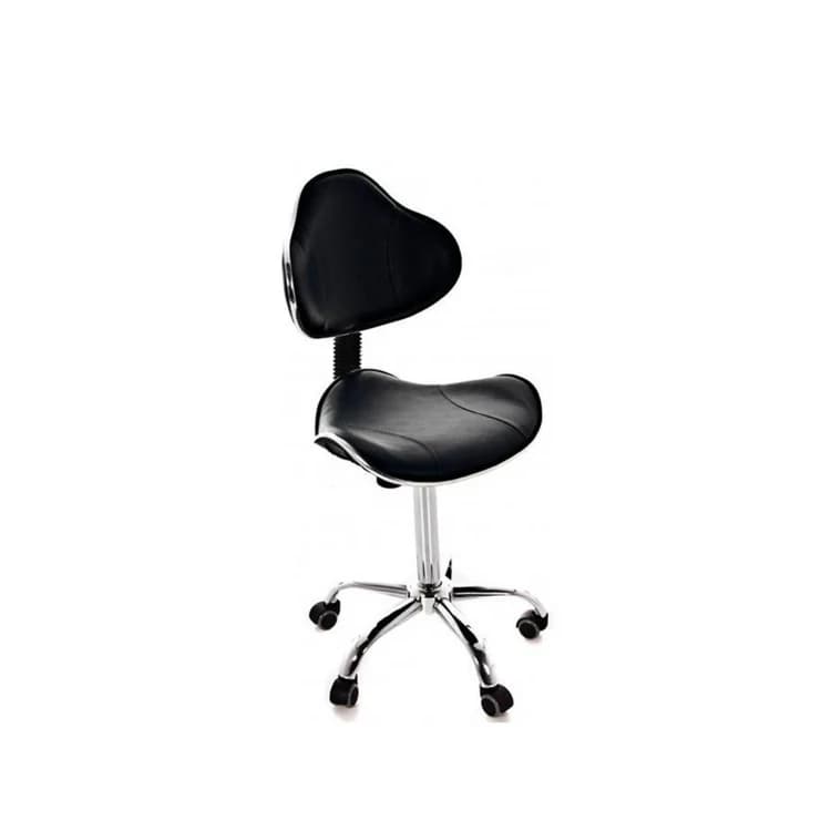 Tabouret ergonomique à gaz avec dossier