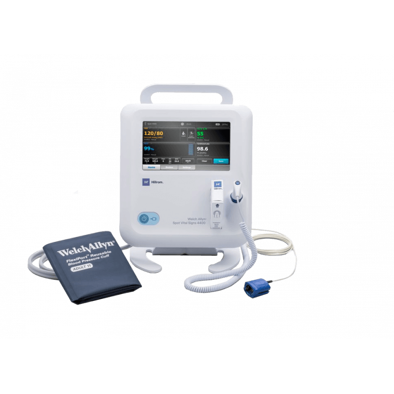 Moniteur multiparamétrique Hillrom Welch Allyn Spot Vital Signs 4400 (PNI, SpO₂, Température)