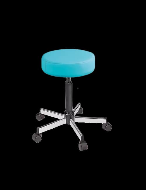 Tabouret sur roulettes
