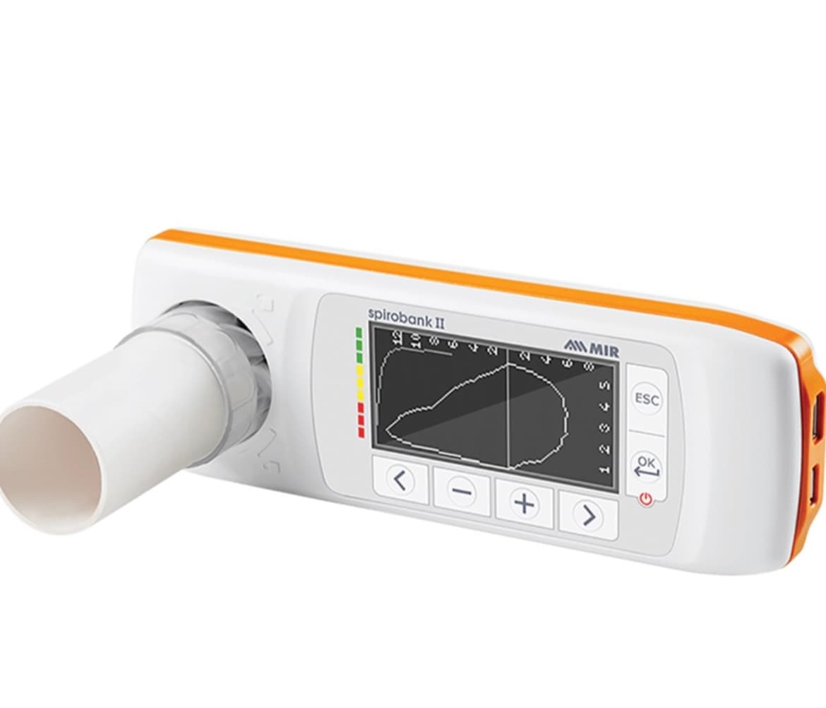 Spirobank II Smart SpO2 – Spiromètre portable Bluetooth avec oxymétrie