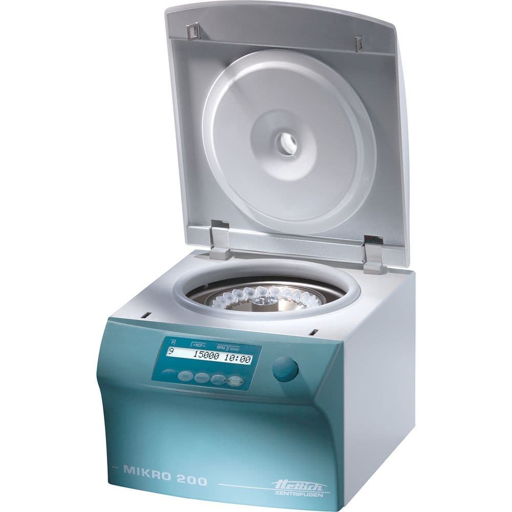 Microcentrifugeuse ventilée 15 000 tr/min pour microtubes – Hettich