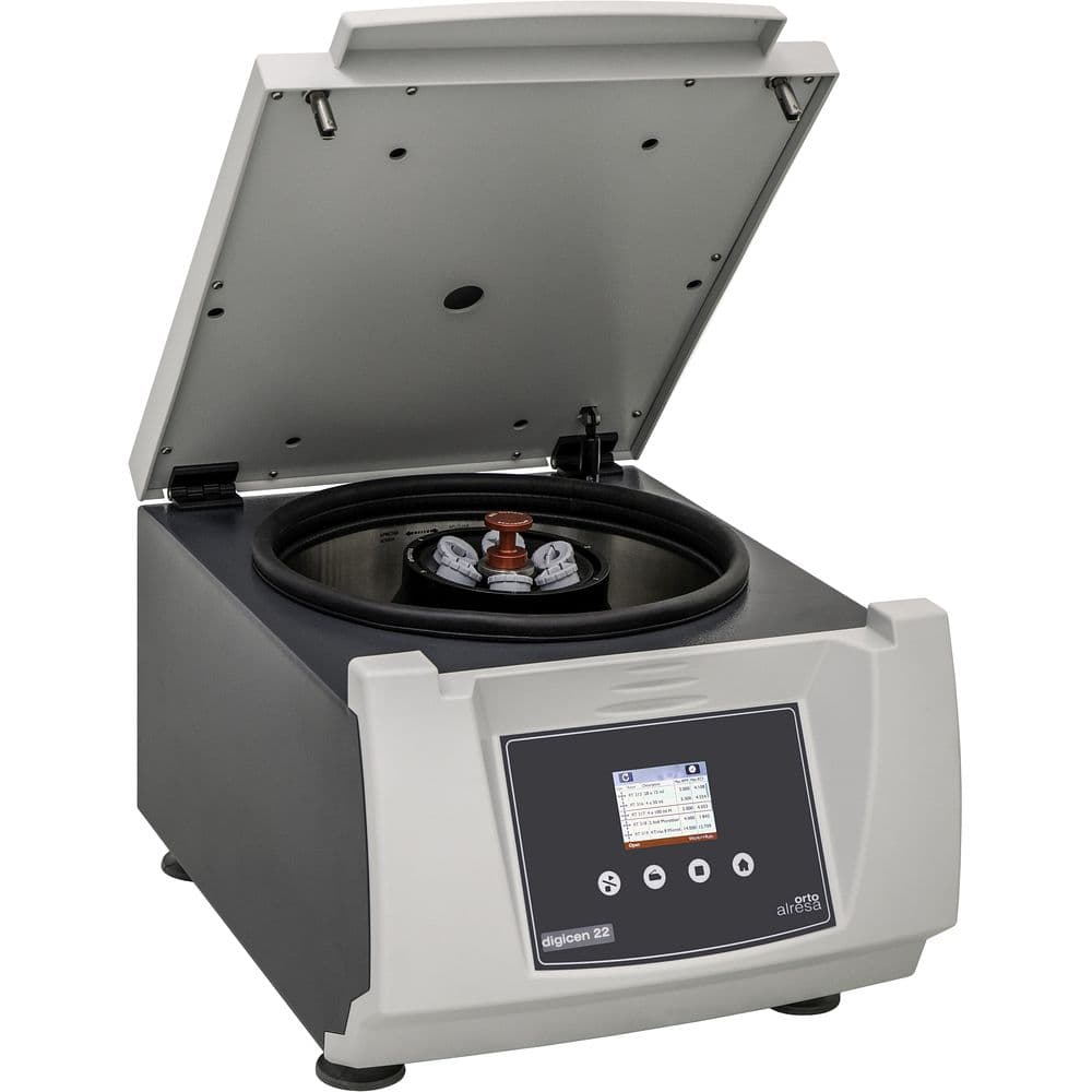 Centrifugeuse ventilée Digicen 22 jusqu'à 4 x 100 ml – Orto Alresa