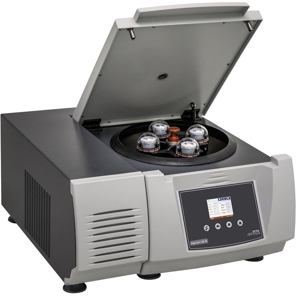 Centrifugeuse réfrigérée Digicen 22 R jusqu'à 4 x 100 ml – Orto Alresa