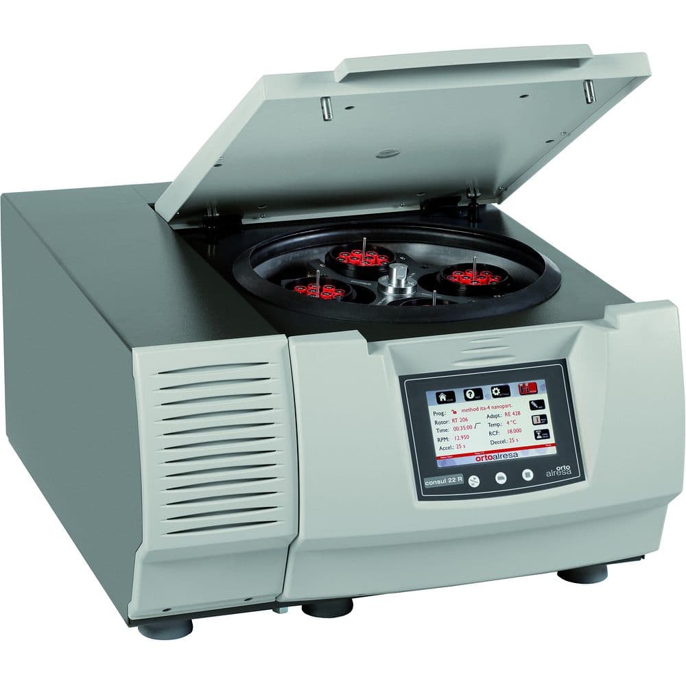 Centrifugeuse réfrigérée Consul 22 R jusqu'à 4 x 400 ml – Orto Alresa