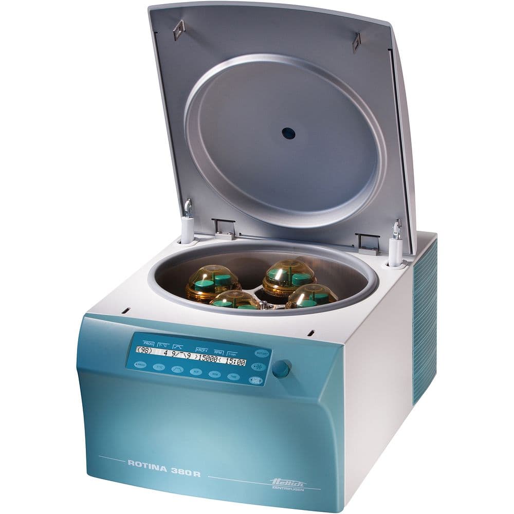 Centrifugeuse réfrigérée compacte ROTINA 380 R 4 x 290 ml – Hettich