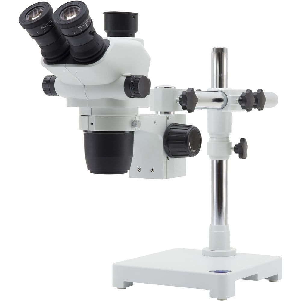 Stéréomicroscope zoom 0,67 à 4,5x à bras déporté simple – Optika