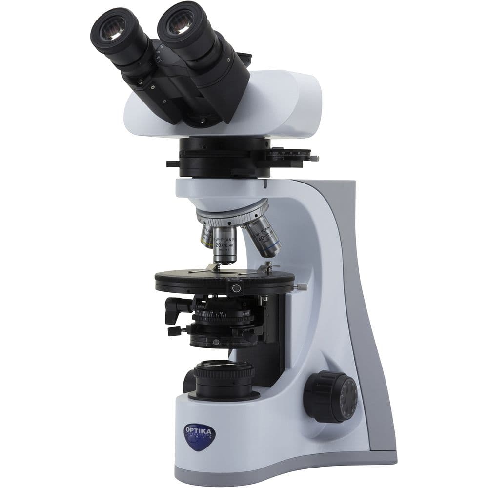Microscope polarisant trinoculaire Plan IOS – Optika