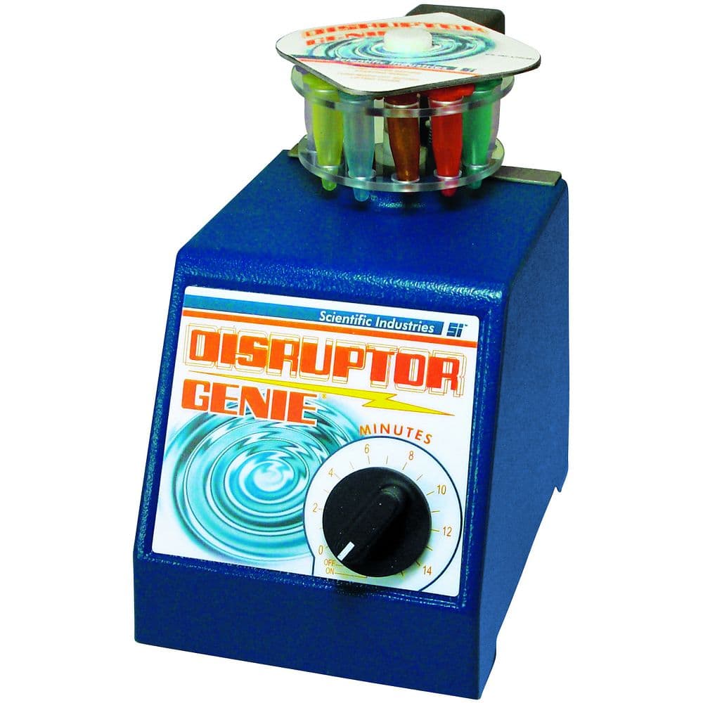 Homogénéiseur à billes pour 12 microtubes Disruptor Genie – Vortex Genie