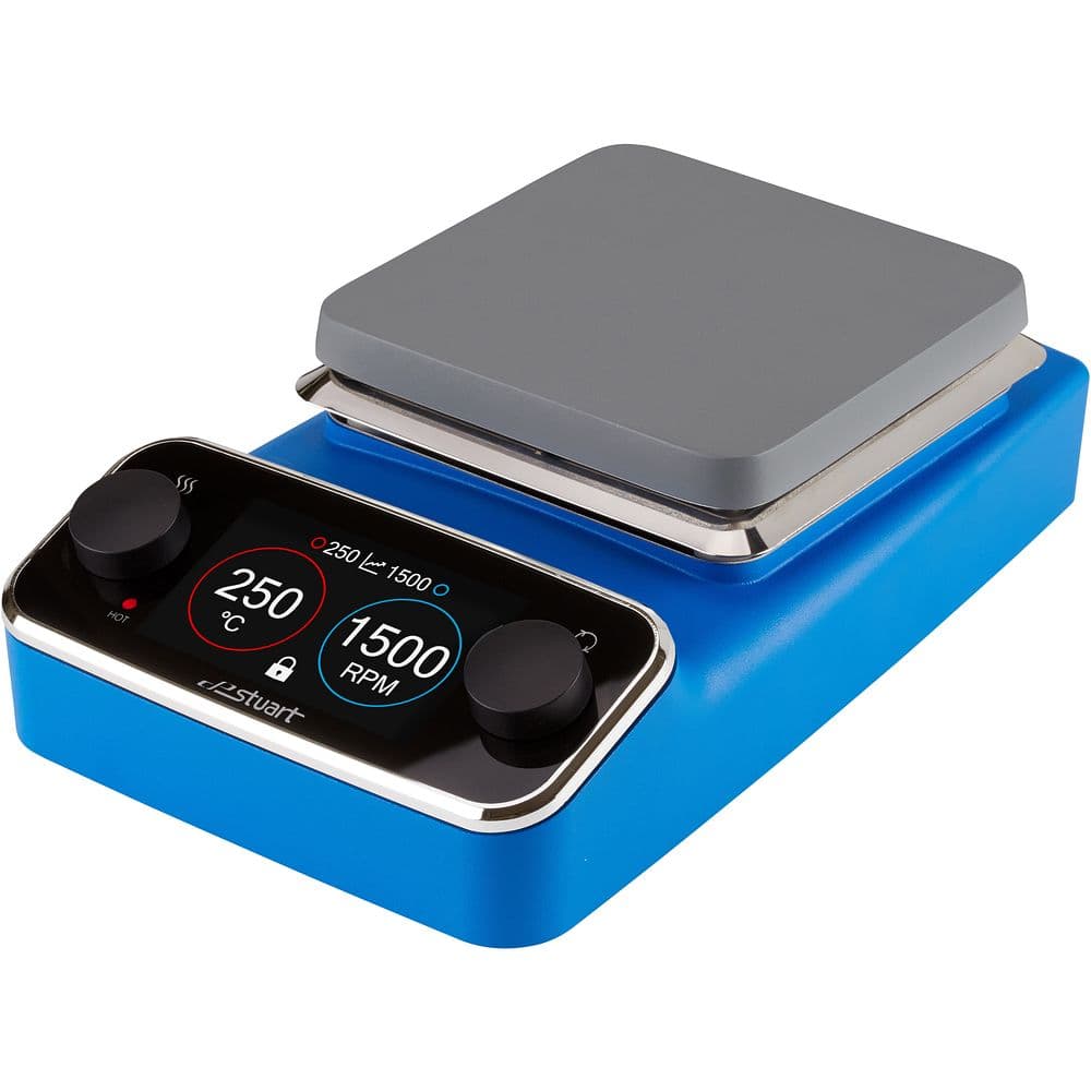 Agitateur magnétique chauffant programmable plaque aluminium SP152 15 litres – Stuart