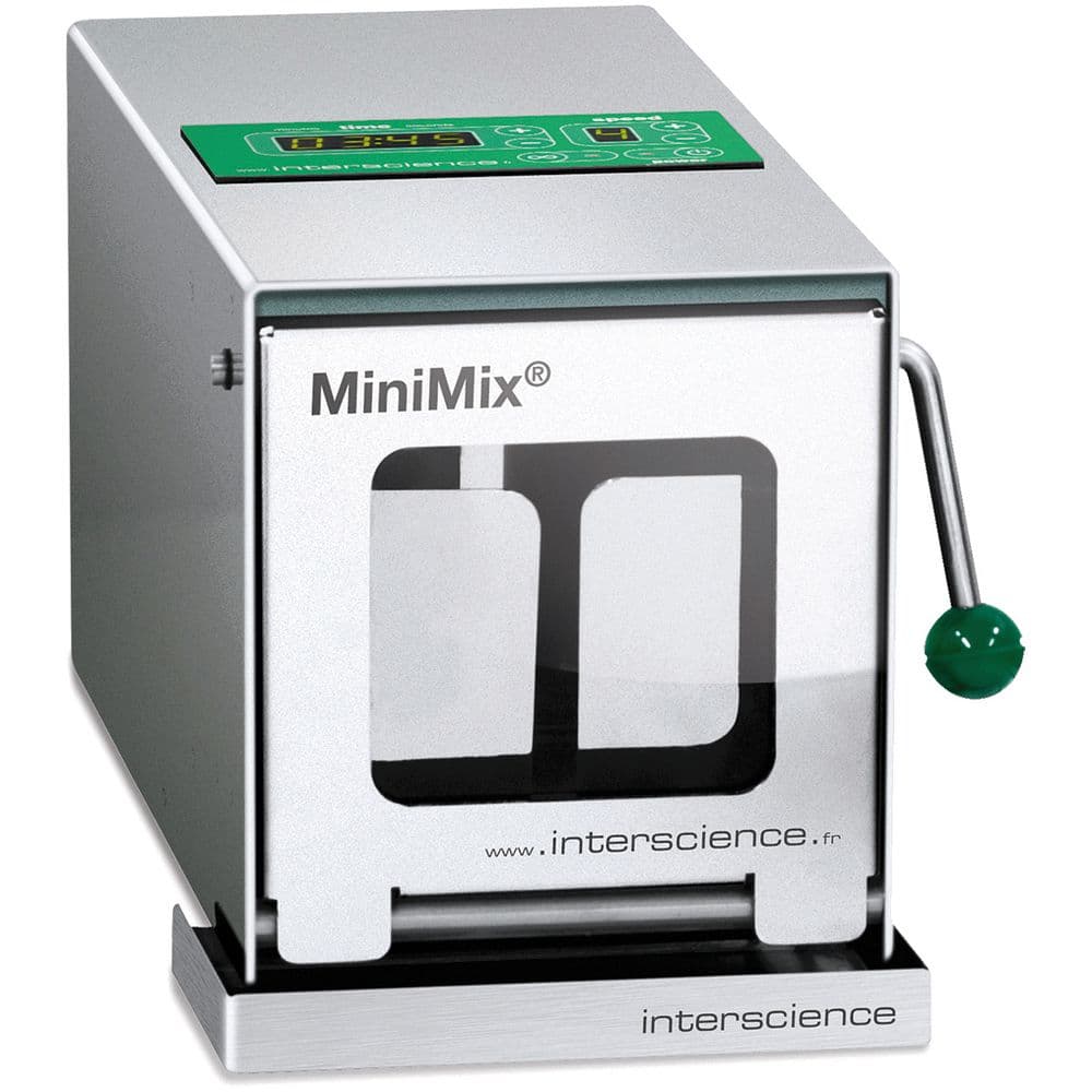 Malaxeur digital à porte vitrée 5 à 100 ml – Interscience