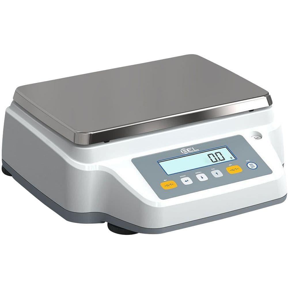 Balance de laboratoire LCD à plateau inox, portée 8 à 32 kg – BEL Engineering
