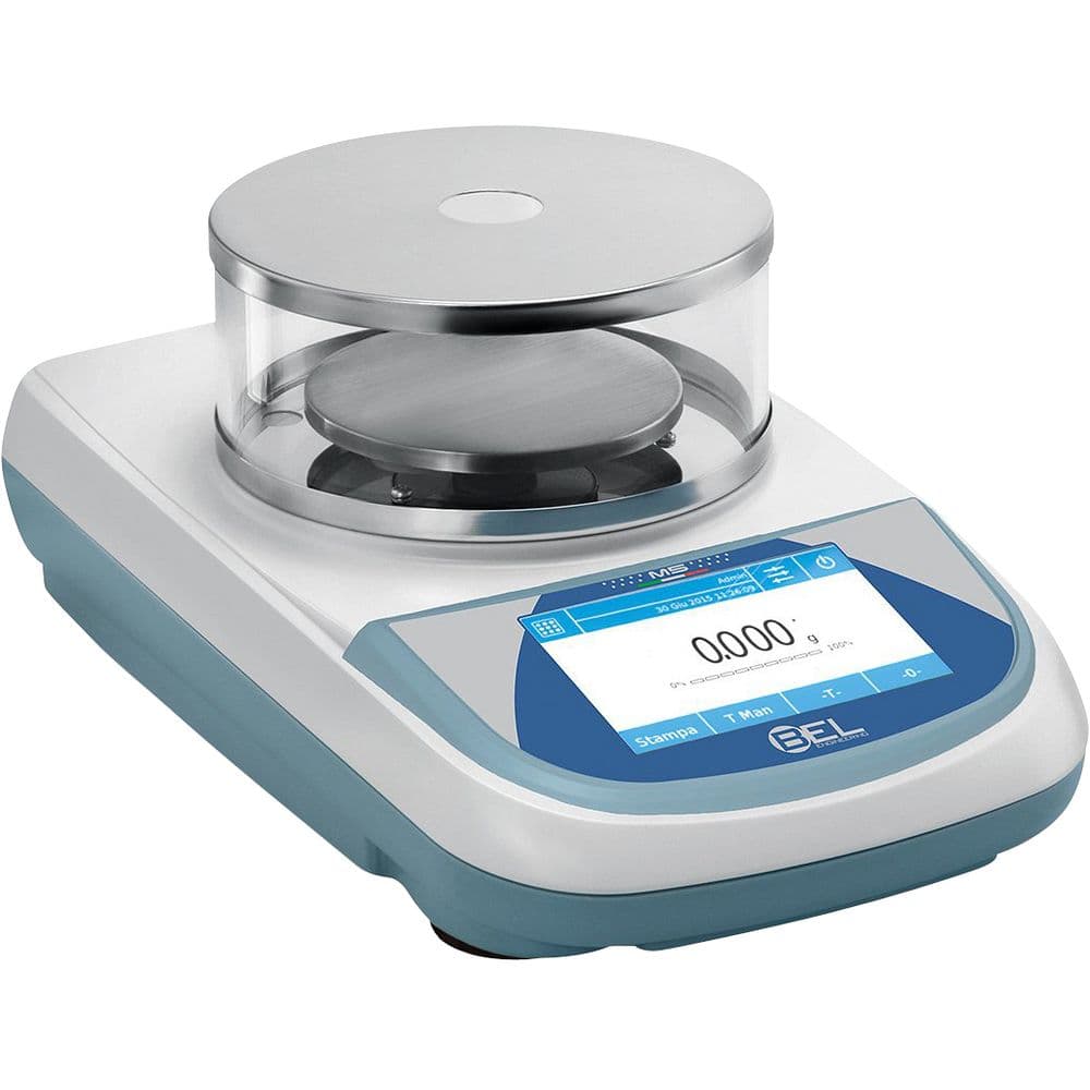 Balance de précision à écran tactile, portée 310 g à 2,1 kg, exactitude 1 mg – BEL Engineering