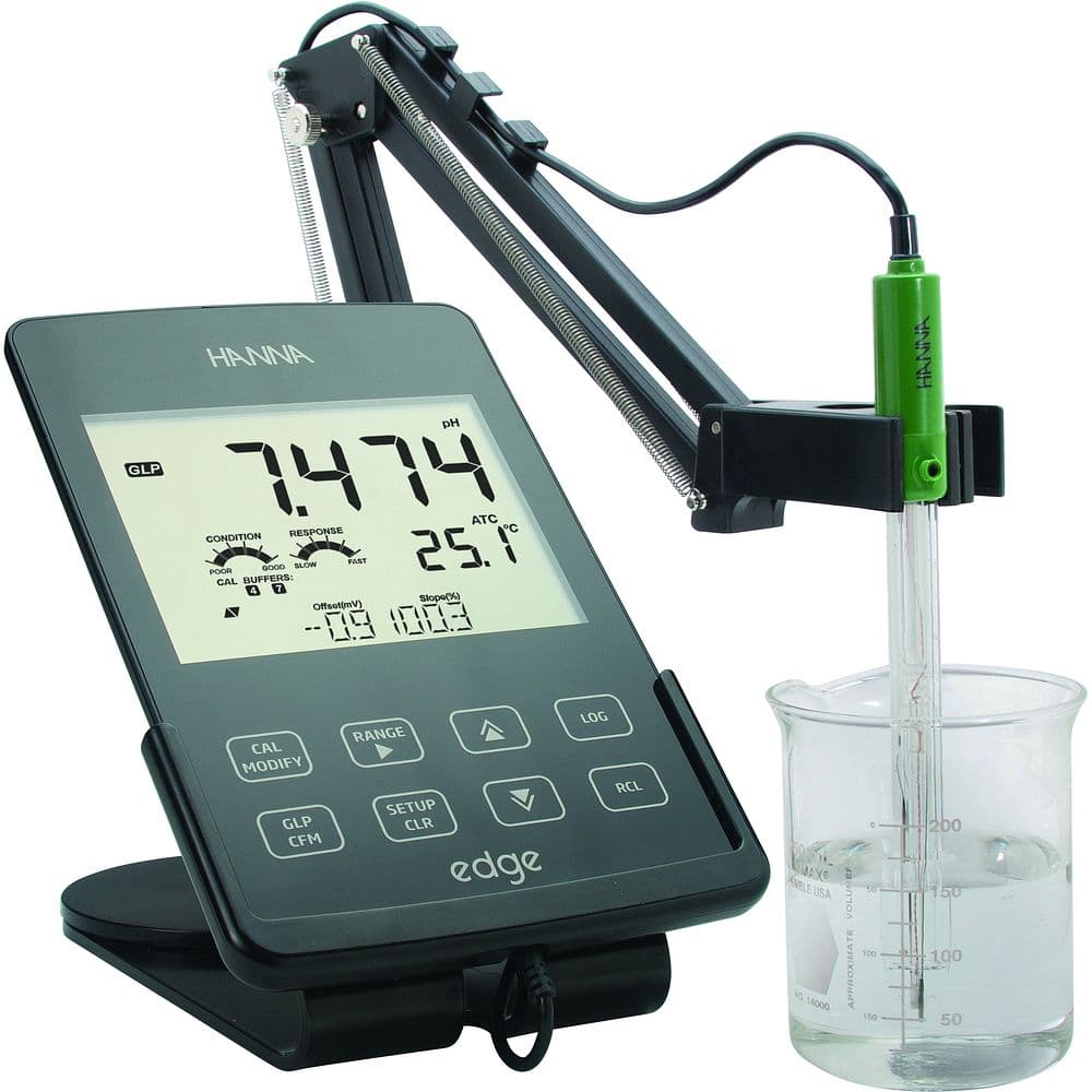 pH-mètre multiparamètre tablette Edge – Hanna Instruments