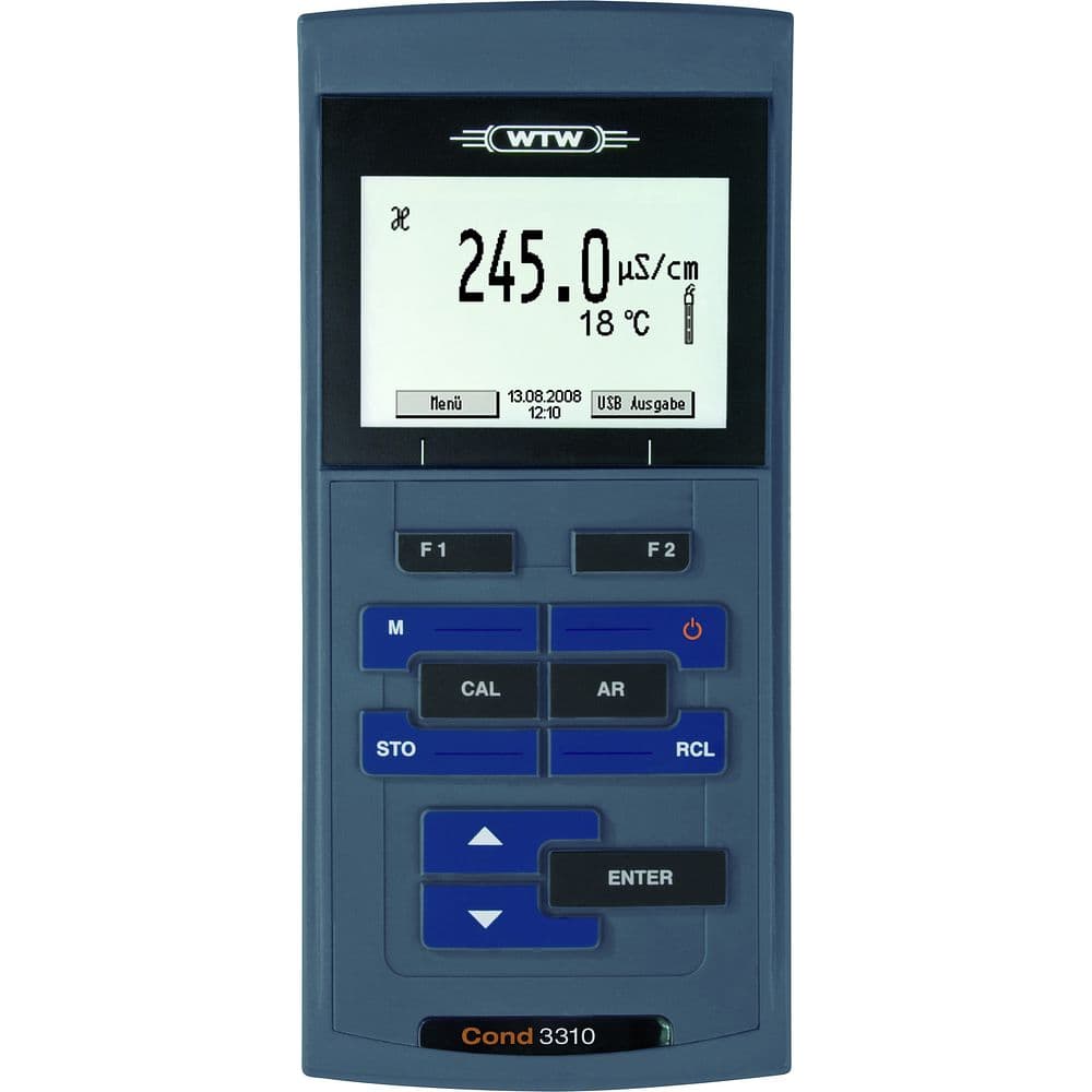 Conductimètre portatif 3310 USB pour eaux pures et ultrapures – WTW