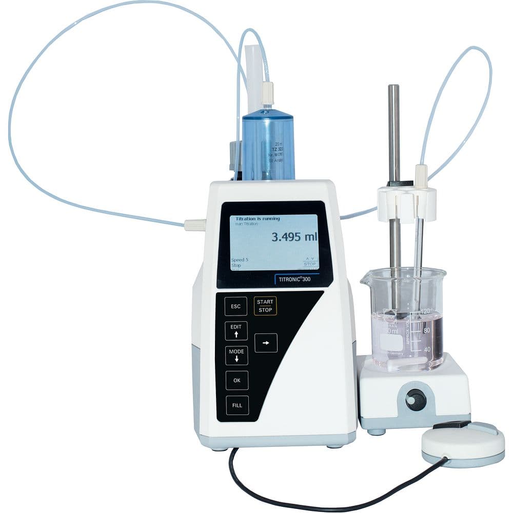 Titrateur manuel pour burettes à piston Titronic 300, 20 et 50 ml – Xylem Analytics
