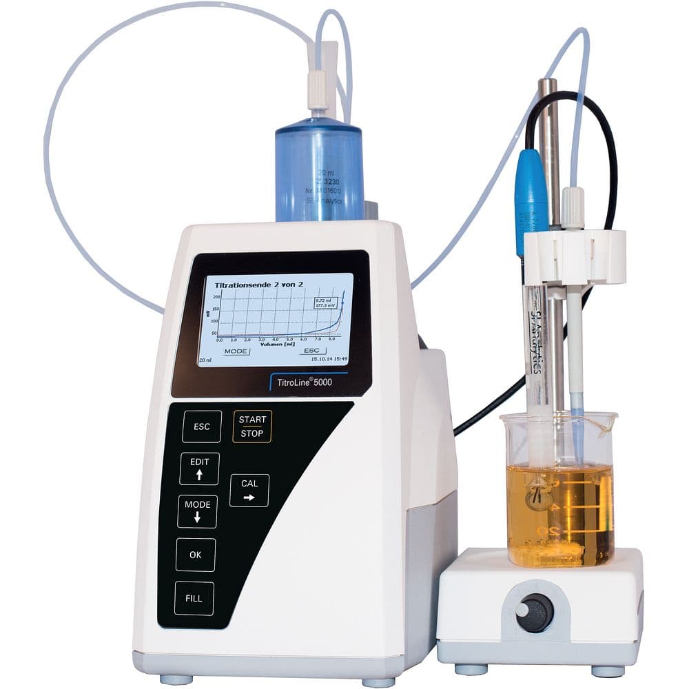 Titrateur potentiométrique automatique TitroLine 7000, 10 à 50 ml – Xylem Analytics