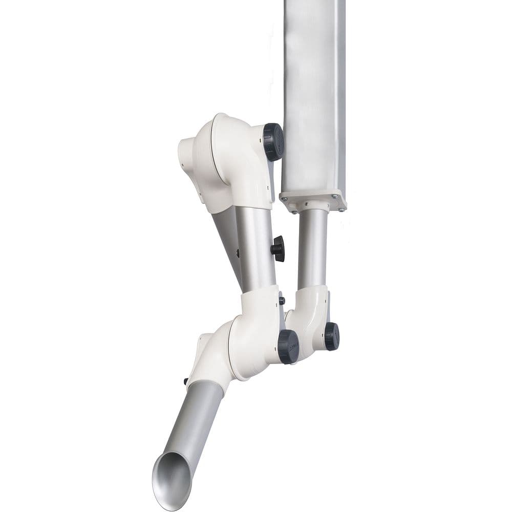 Bras d'aspiration articulé mur/plafond Ø 50 à 100 mm – Fumex