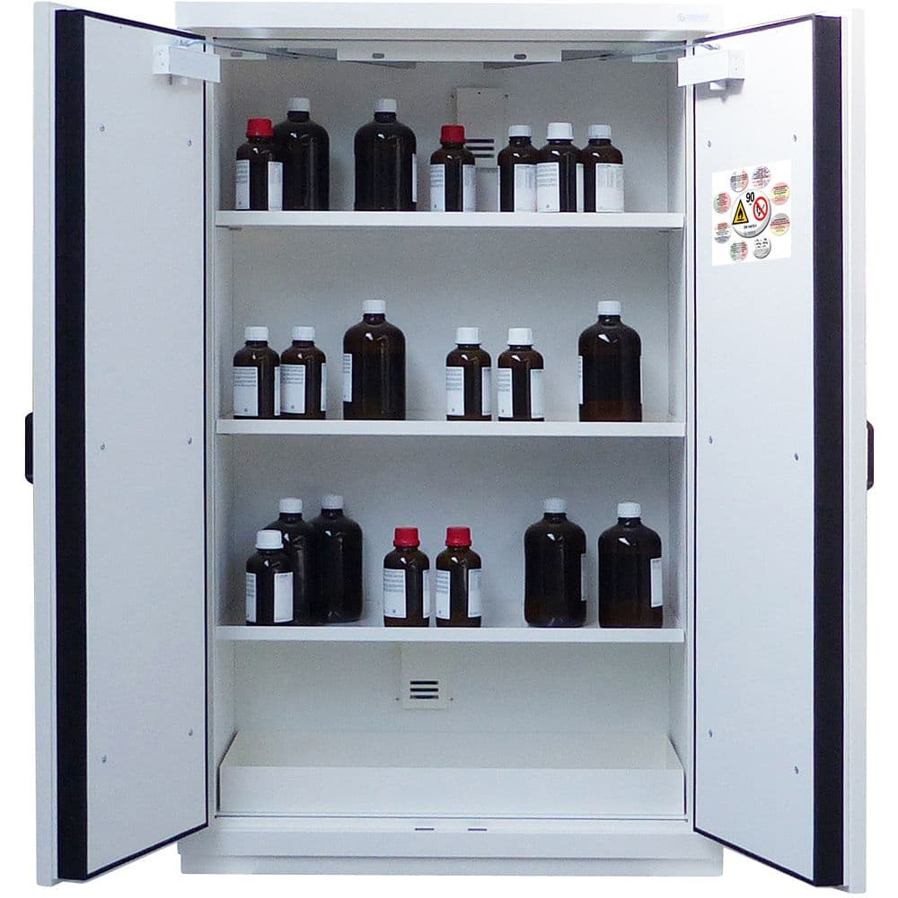 Armoire de sécurité 90 min pour xylène, toluène et formol 130 à 250 litres – Trionyx