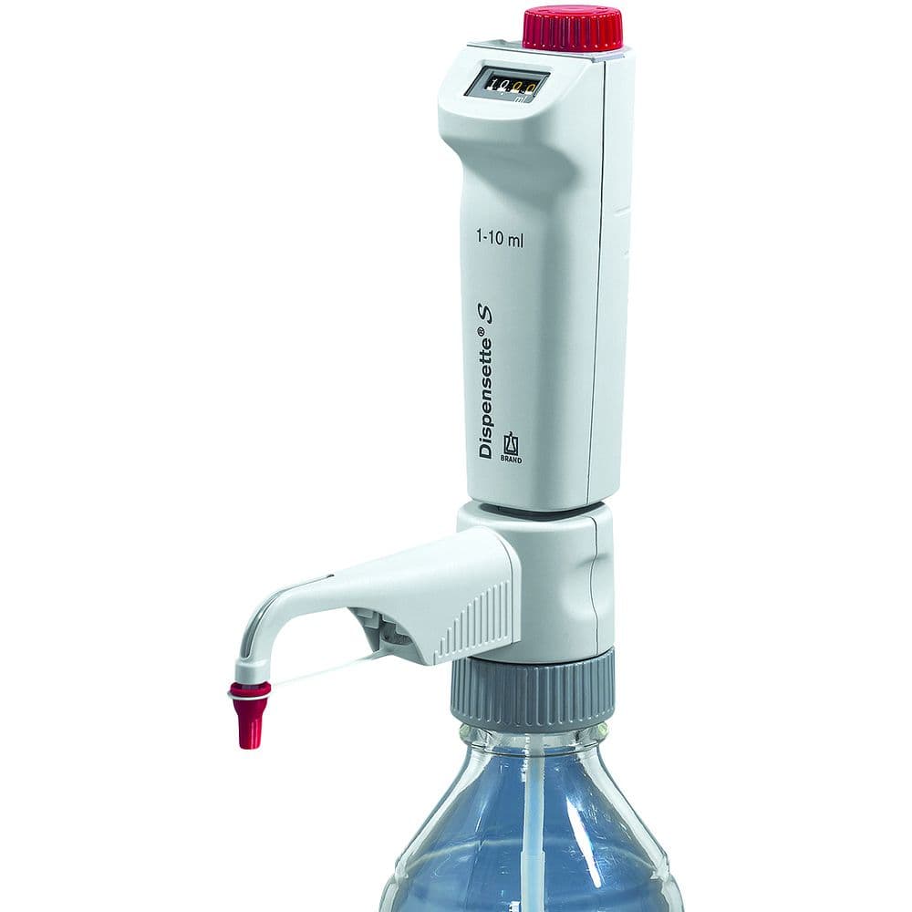 Distributeur répétitif digital Dispensette S et S Organique sans soupape de purge 0,1 à 50 ml – Brand