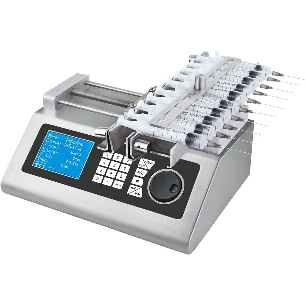 Pousse-seringue programmable standard 1 à 12 canaux – LMR