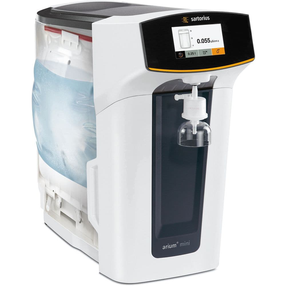 Purificateur d'eau ultrapure Type 1 arium® mini – Sartorius