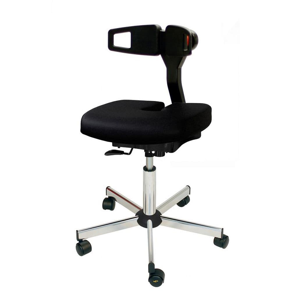 Siège antistatique en PVC ESD sur roulettes Koncept – LMR