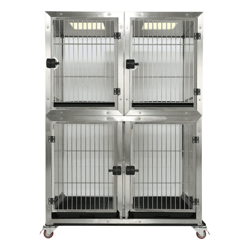 Chenil VET505D 3 Cages