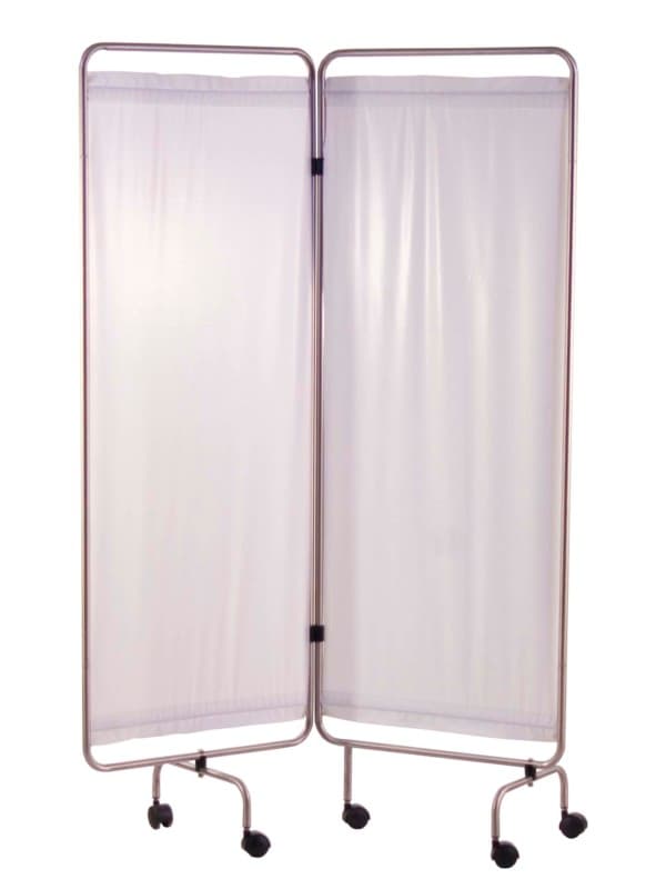 Paravent inox 2 panneaux