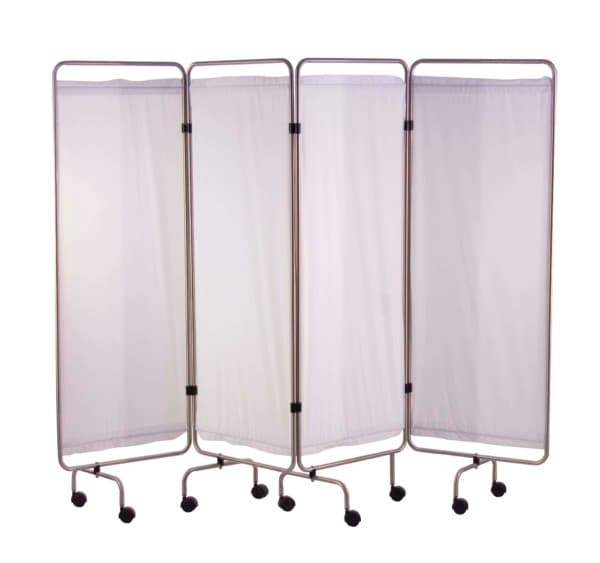 Paravent inox 4 panneaux