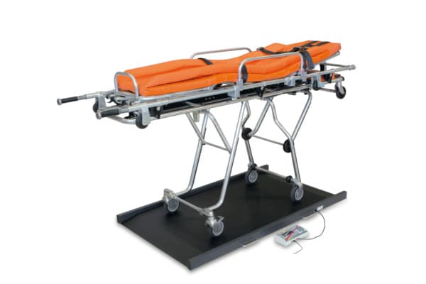Plateforme de pesée XXL pour chariot brancard
